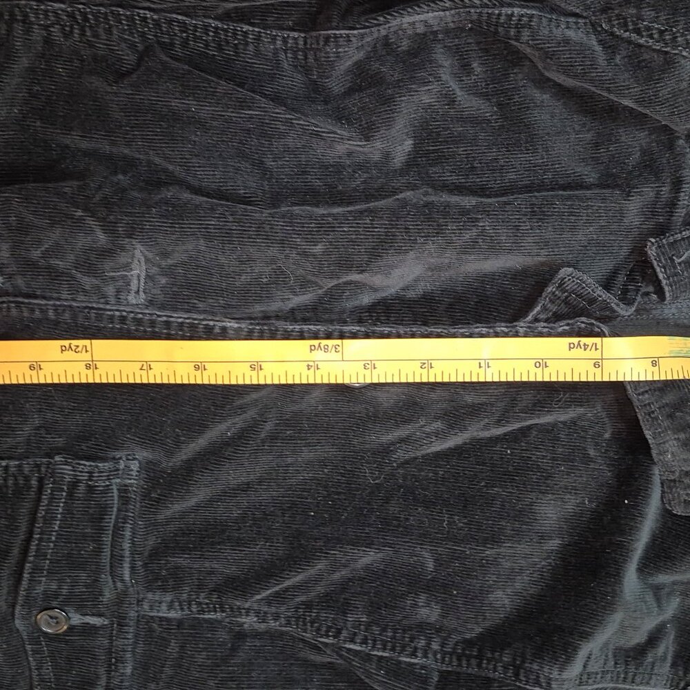 Gloria Vanderbilt Black Cordouroy Women's Blazer size XL Retro Regular Elegant* - Picture 10 of 12